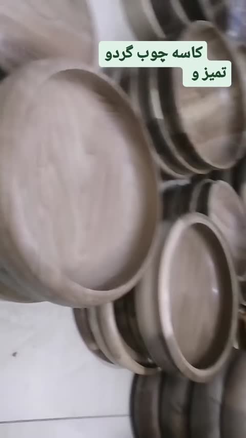 کاسه چوبی 25 سانتی 