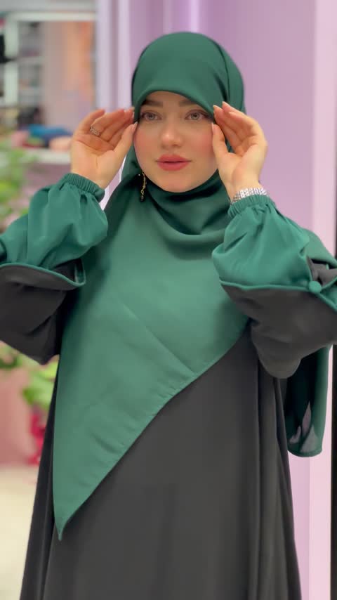 روسری ساده کرپ
