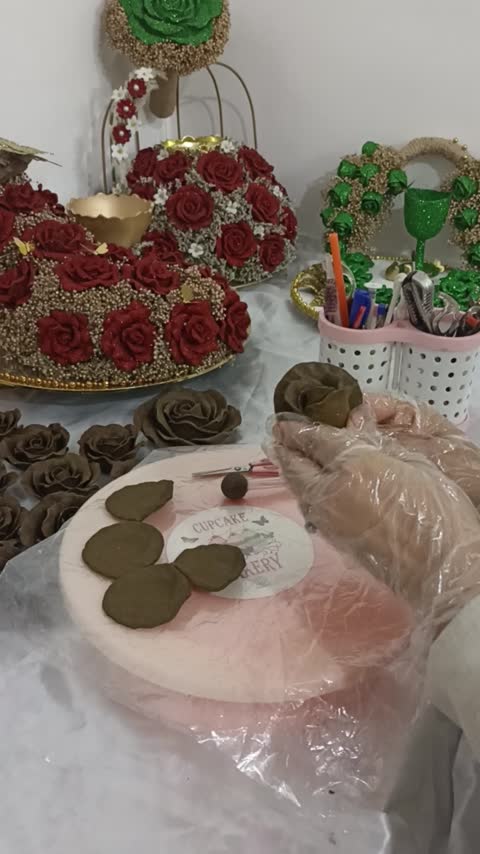 سینی حنا گل رزقالبی