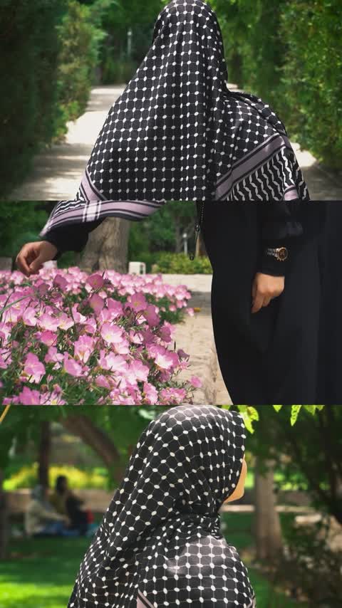 روسری اسکرین شاپ مدل چفیه