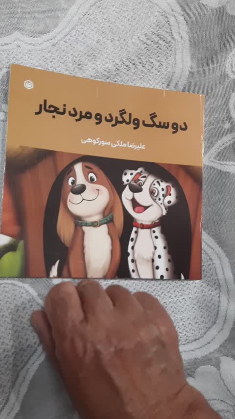 کتاب داستان کودک دو سگ ولگرد و مرد نجار آموزنده مصور