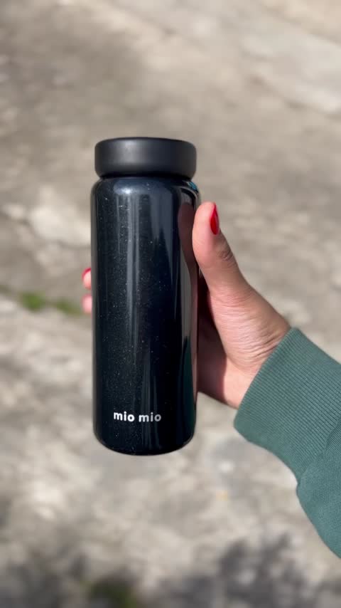 مینی تراول ماگ mio mio درب پیچی صافی دار 320 میل استیل 316