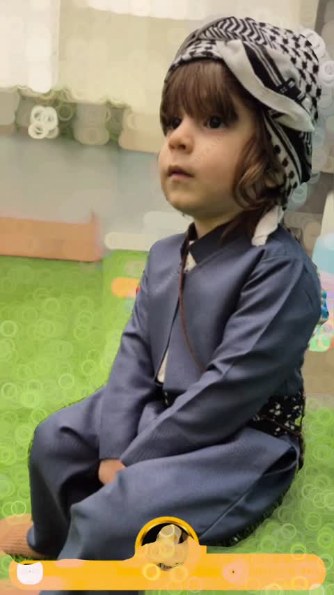 لباس کردی بچه گانه مدل نچیری، دوخت سفارشی با انداره شما (پس کرایه)