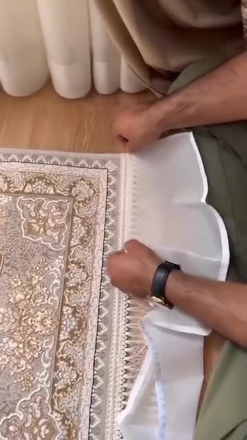 محافظ ریشه فرش12متری(حریر)سفارشی شهرفرش ماندگارمحصول بی کاست(پس کرایه)