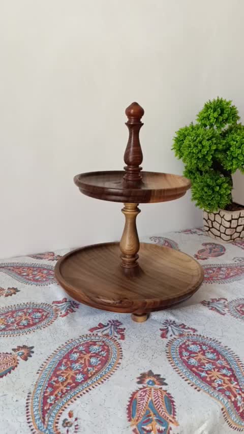 شیرینی خوری چوبی دوطبقه ( پس کرایه )