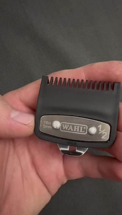 پک دو عدد شانه ماشین وال شماره های 1.5mmو4.5 mm