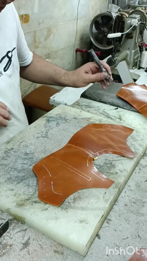 نیم بوت مردانه رسمی چرم طبیعی رنگی خاص مدل پارامونت عسلی 