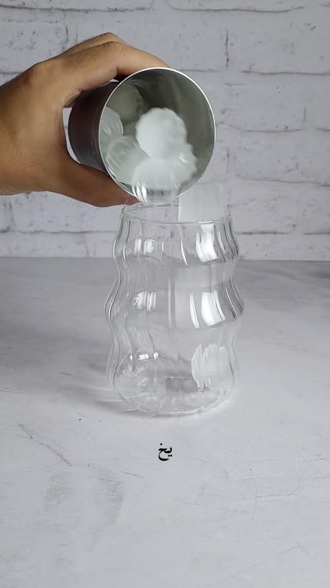 لیوان پیرکس شیاردار