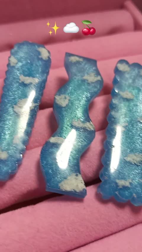 گیره مو طرح چری پک سه عددی
