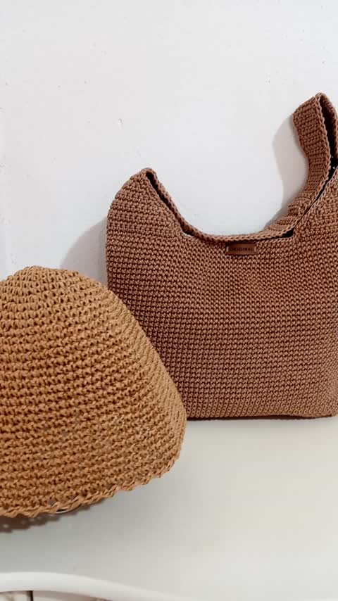 کیف مکرومه مدل کشکولی