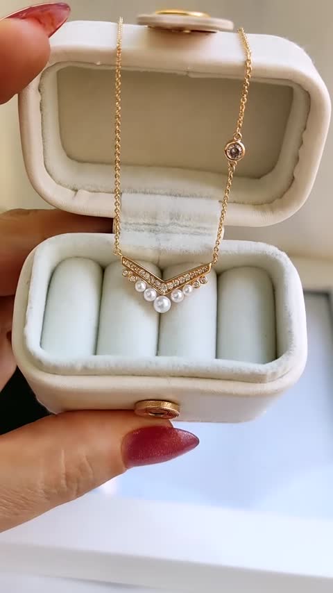 گردنبندترند مرواریدی ژوپینگ