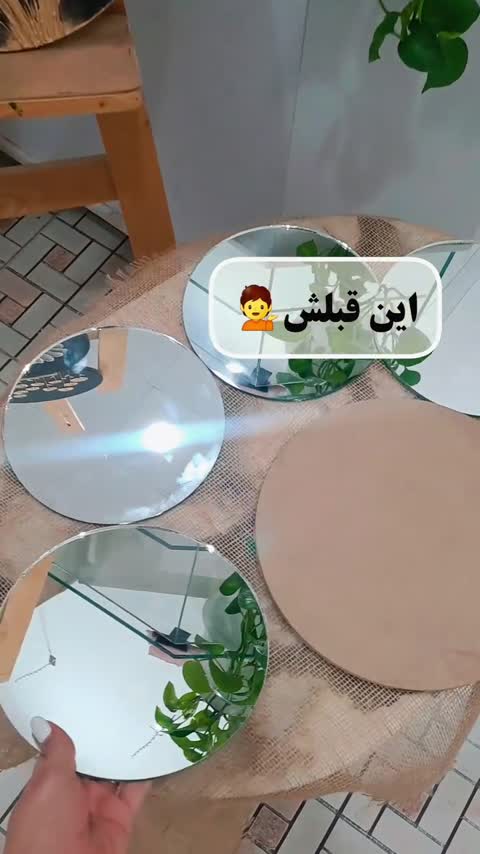 تابلو تکامل ماه برجسته- پتینه برجسته ماه- آینه ماه