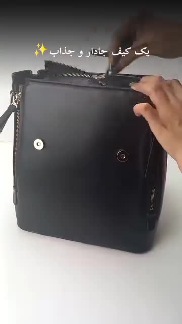 کوله پشتی زنانه چرم یلسان مدل آدرینا کد 055-GC