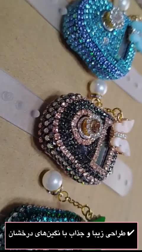 صلوات شمار نگین دار ساده و منگوله دار