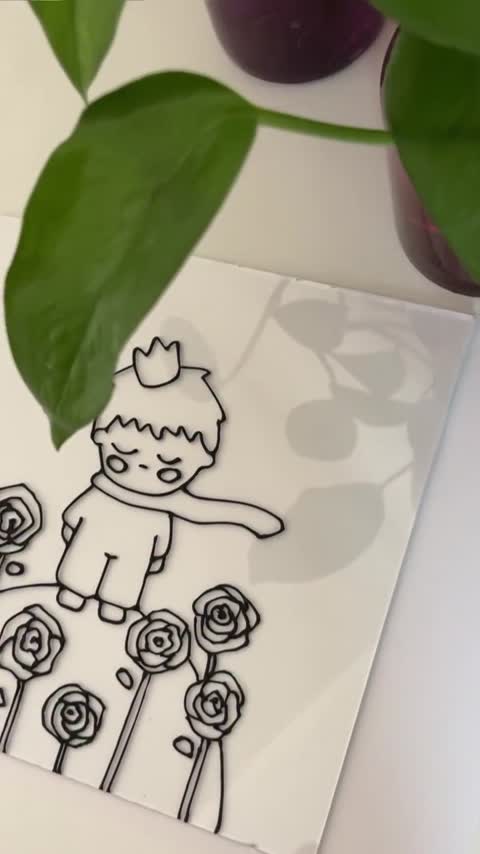قاب ویترای شازده کوچولو
