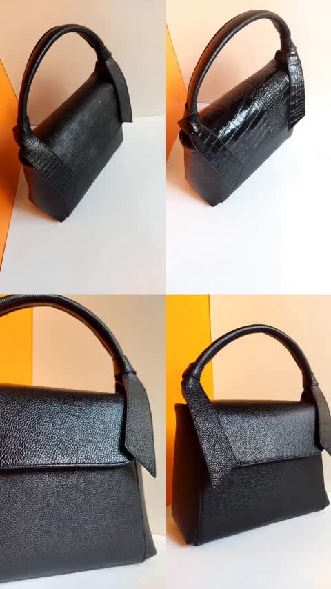 کد 107/2کیف چرم طبیعی دخترانه و زنانه دستی 
