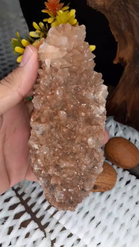 سنگ کلسیت رنگی دو رو متفاوت طبیعی کلکسیونی