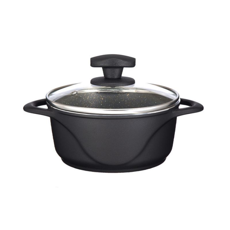 قابلمه گرانیتی چدن عروس سایز 22 مدل ویکتوریا