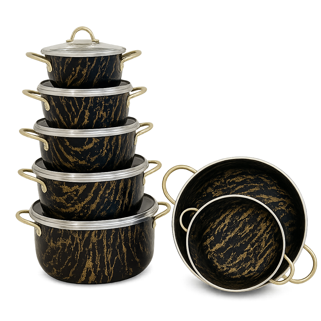 سرویس قابلمه 14 پارچه ماربل کوشا