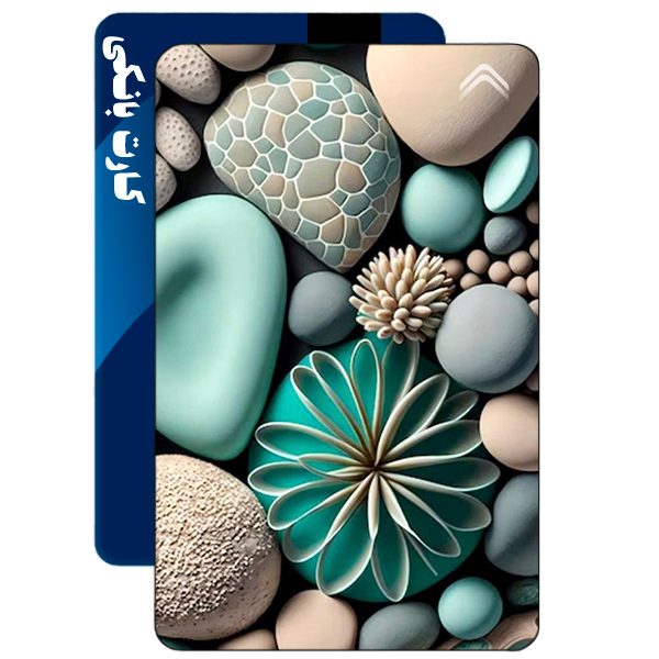 استیکر کارت بانکی مدل سنگ فانتزی کد CAB387-K