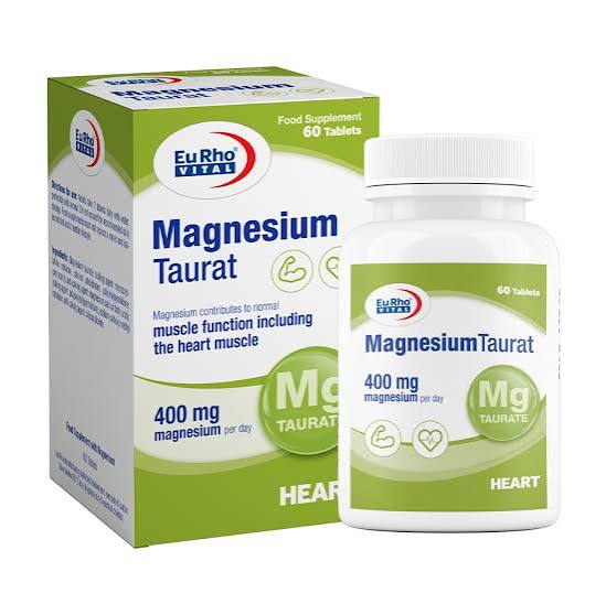 منیزیم تائورات 400 میلی گرم یوروویتال
