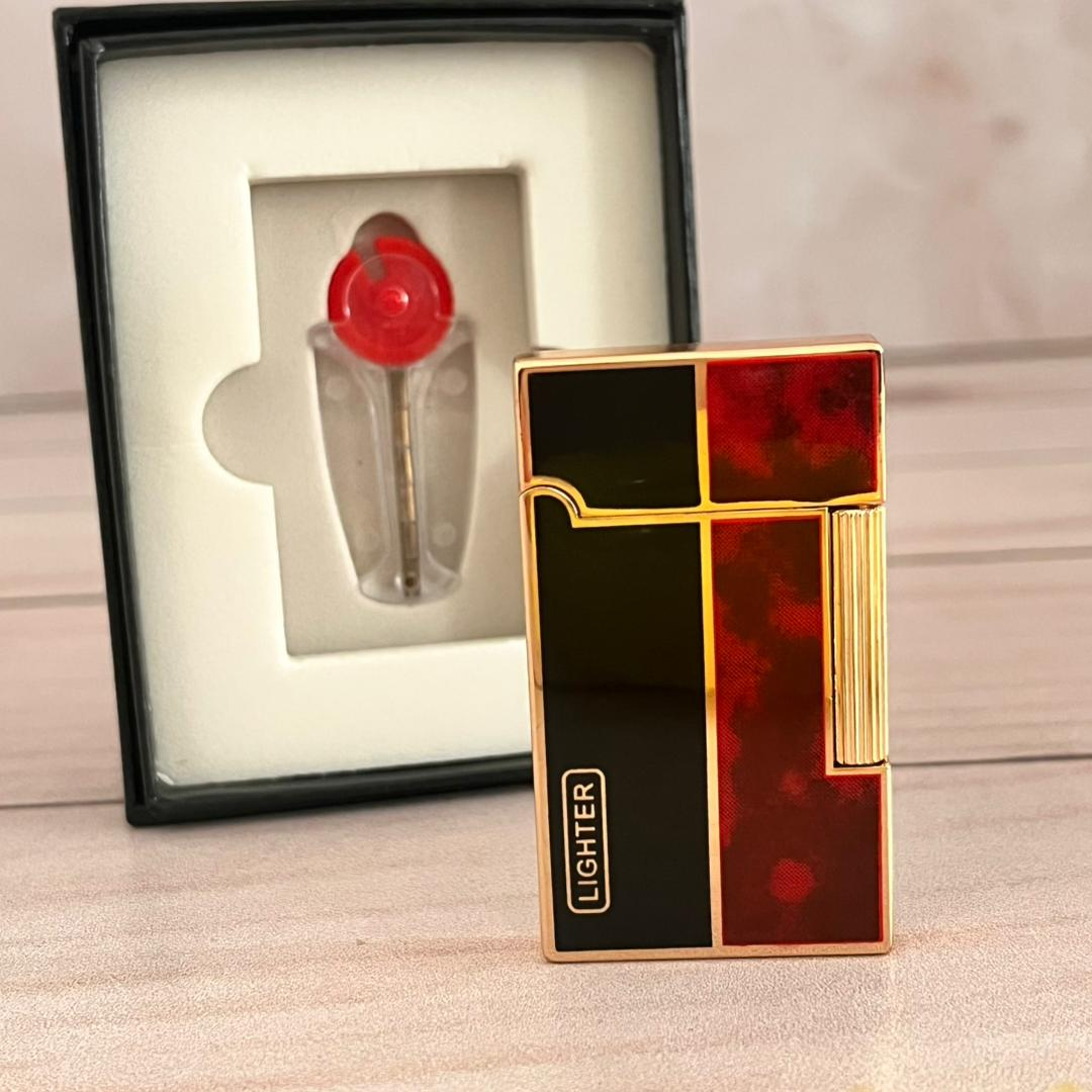 فندک بغل زن طرح دوپونت مشکی_زرشکی