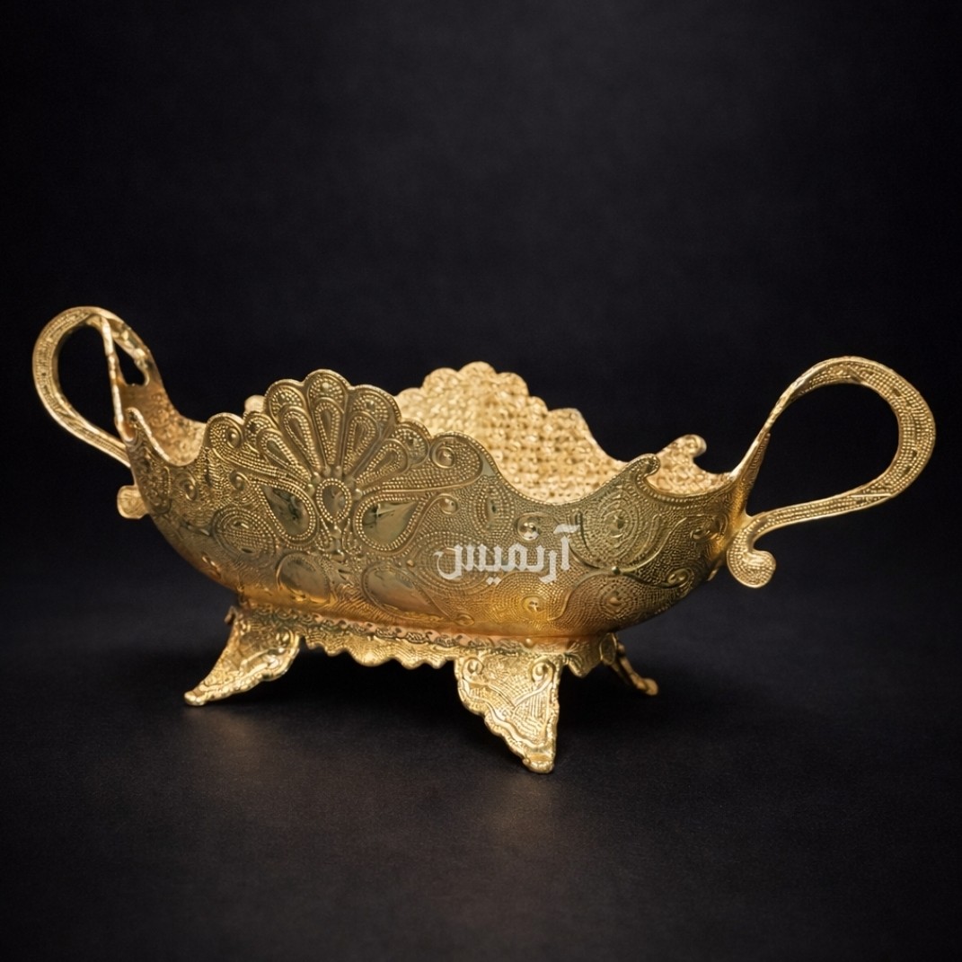 کشکول طلایی دسته دار سِنا