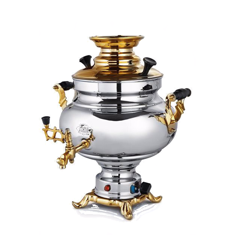 سماور برقی عالی نسب 5.5 لیتری سارینا نفیس طلایی