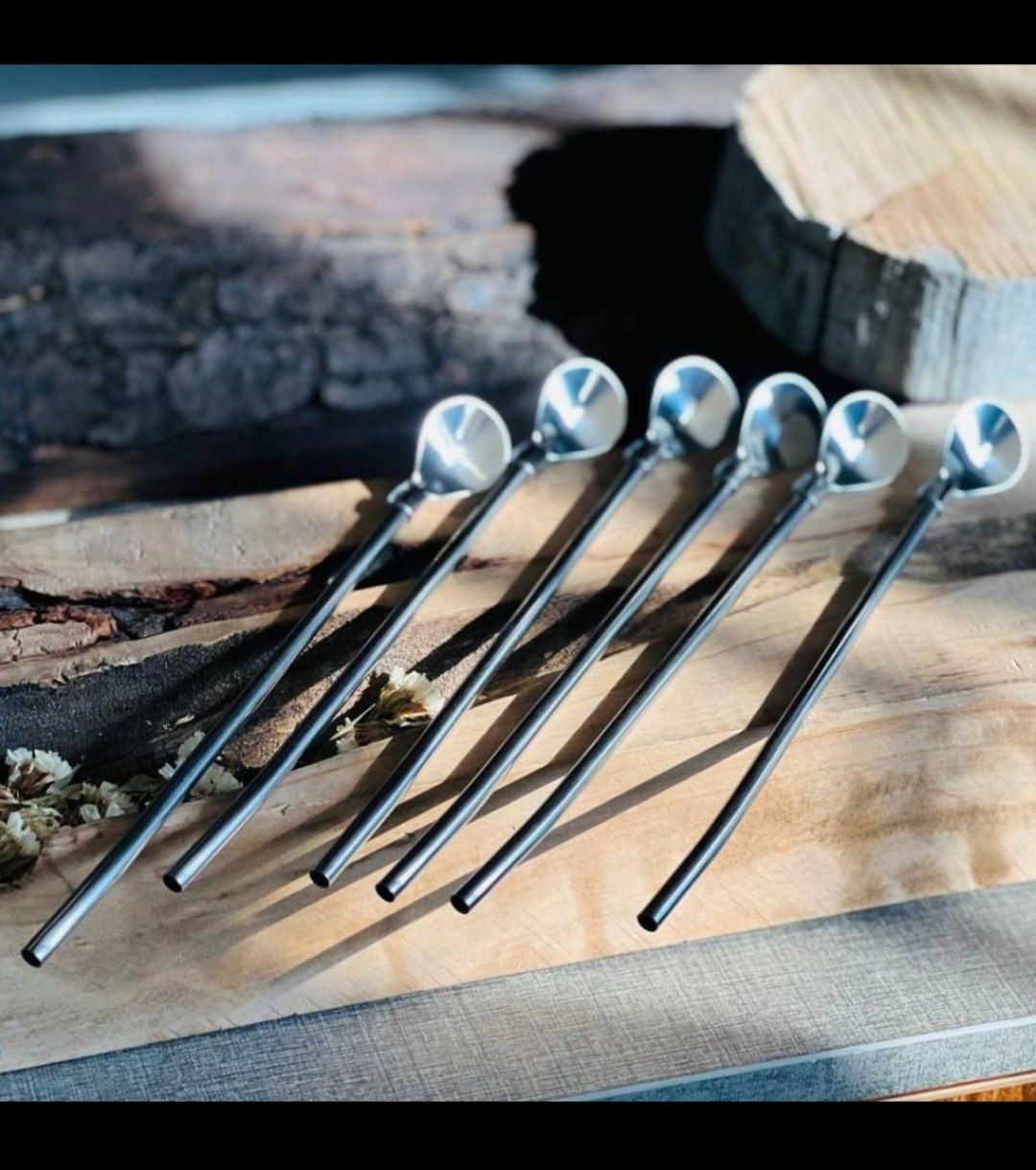 قاشق نی دار ساده