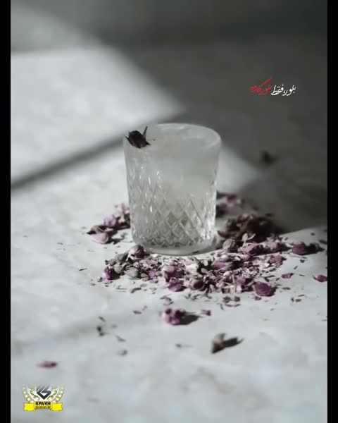 لیوان بلور کاوه مدل میشل