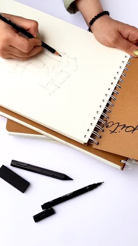 دفتر طراحی پیل نوت مدل اسکیس