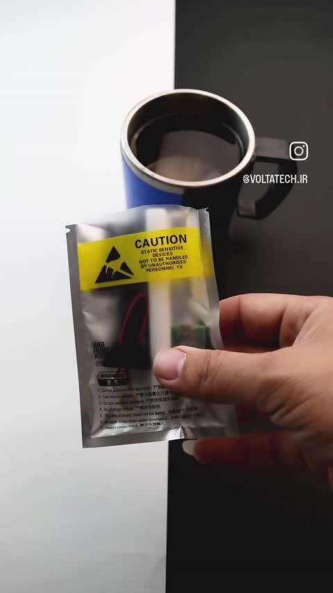 ماژول تولید بخار سرد با ورودی USB به همراه پیزو و اسفنج