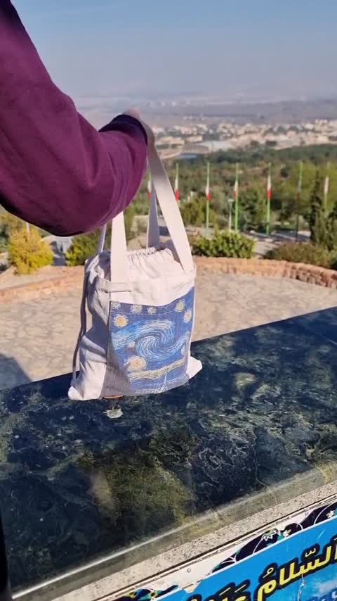 توت بگ دخترانه شب پر ستاره ونگوگ