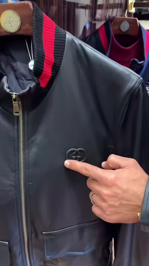 کت چرم Gucci وارداتی