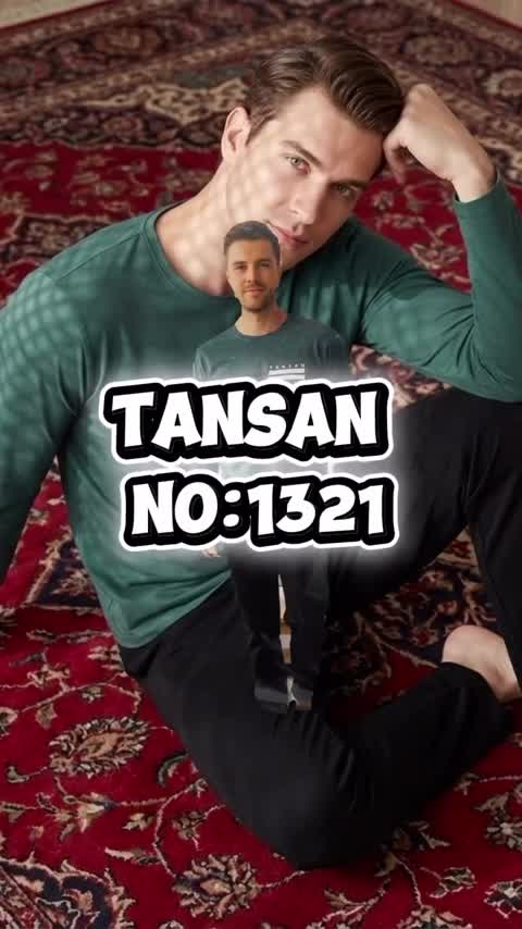 ست شلوار و تیشرت راحتی و منزل مردانه تنسان مدل 1321