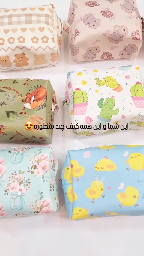 کیف های چندمنظوره آرایشی بهداشتی کیف پد بهداشتی