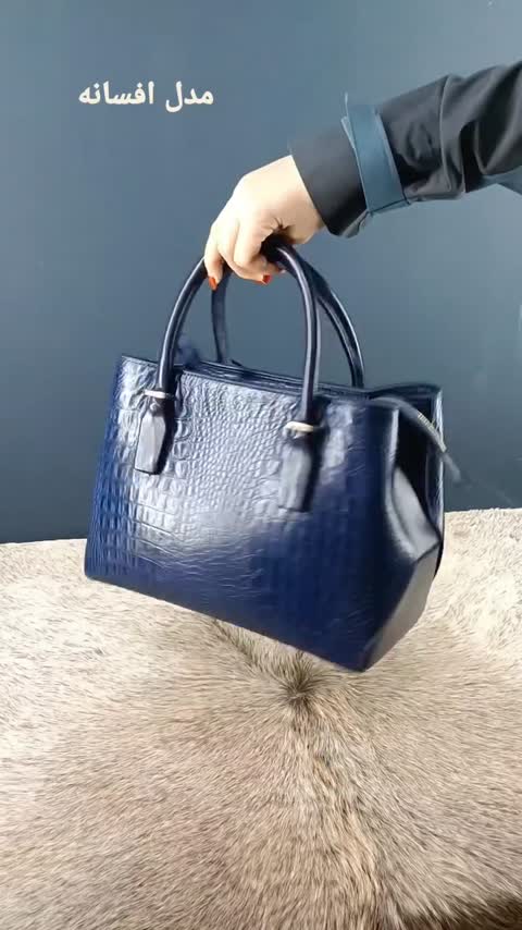 کیف تمام چرم زنانه مدل افسانه 