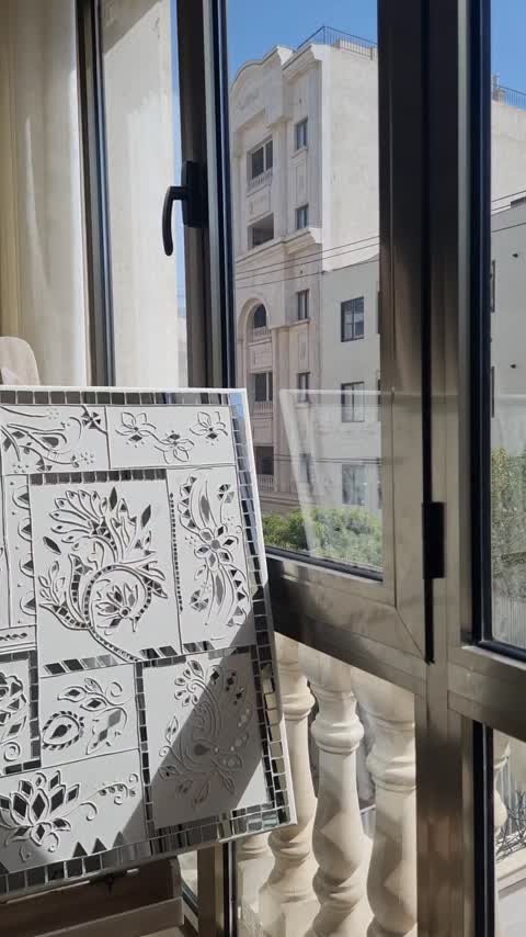 تابلو دکوراتیو آینه کاری کاردست 