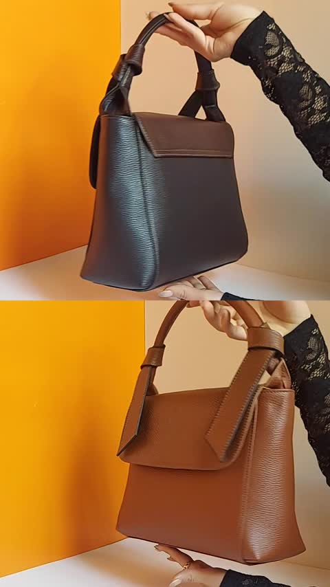 کیف دستی چرم طبیعی زنانه و دخترانه کد 107/3 