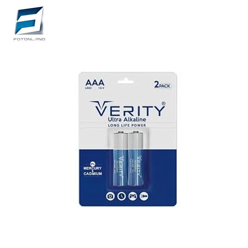 باطری نیم قلم verity alkaline
