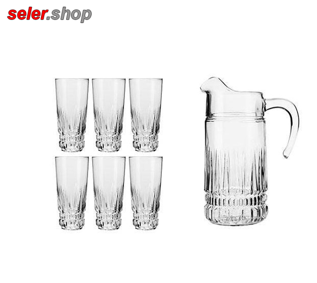 فروش ویژه ست پارچ و لیوان لومینارک 7 پارچه