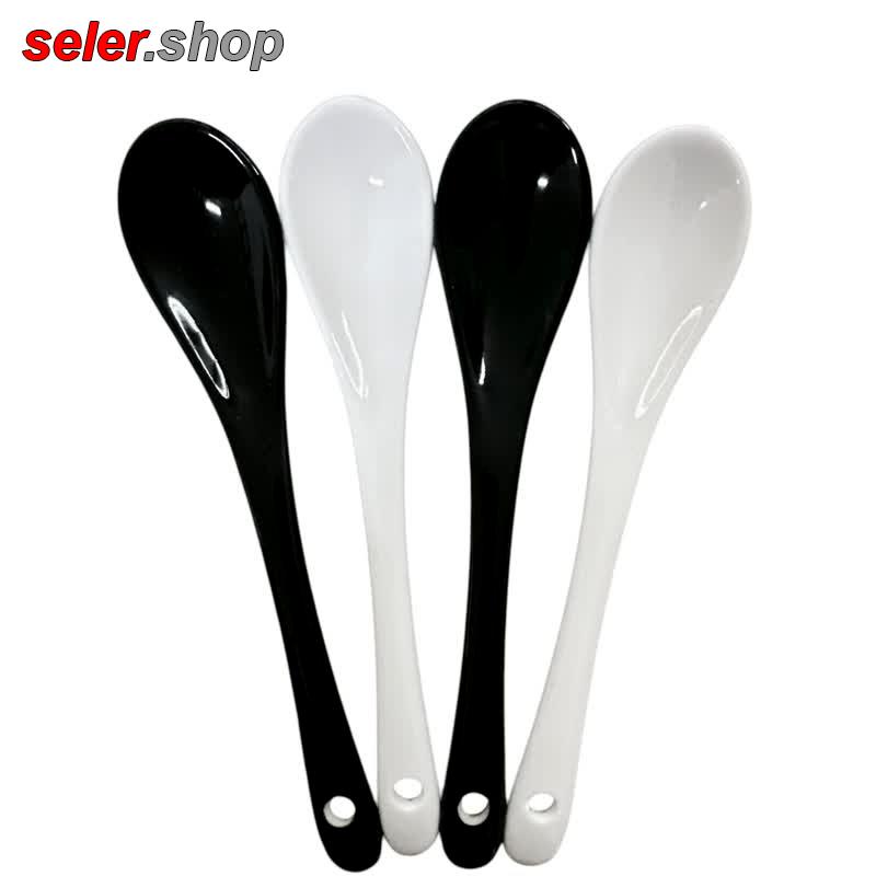 فروش ویژه قاشق سرامیکی ماگ رنگ سفید