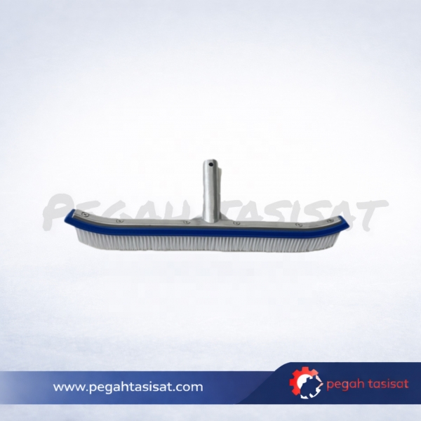 برس نظافت کف استخر آلومینیوم با فرچه پلاستیکی وارداتی پگاه تاسیسات