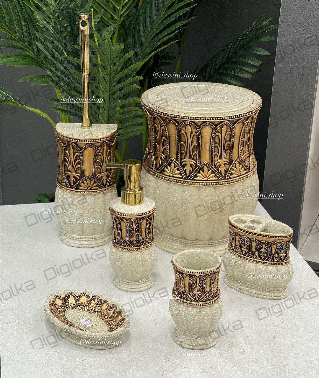 ست بهداشتی رزین دیاموند کرم