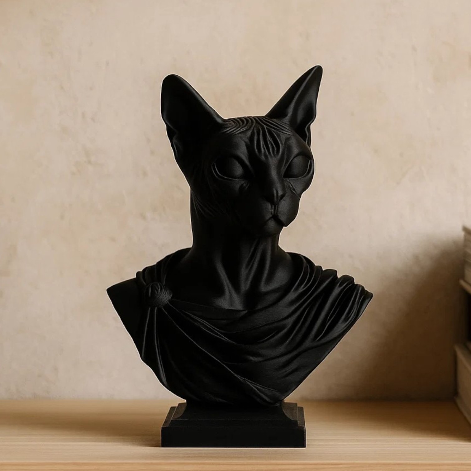 مجسمه دکوری گربه یونانی