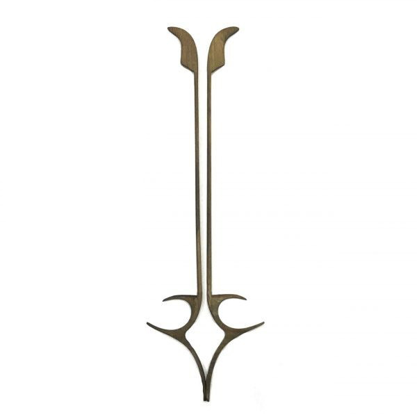 مضراب سنتور چوبی مدل 020 همراه با جعبه مضراب قفل دار 