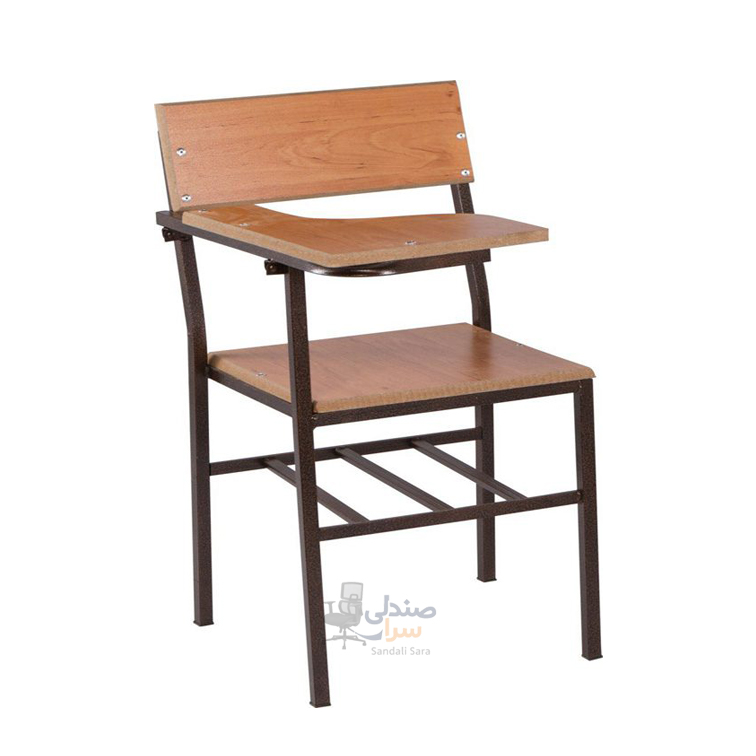 صندلی آموزشی دسته MDF پایه آهنی