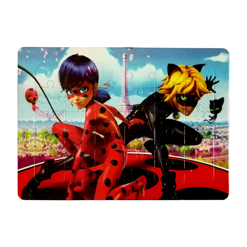 پازل 30 تکه طرح دختر کفش دوزکی کد p378