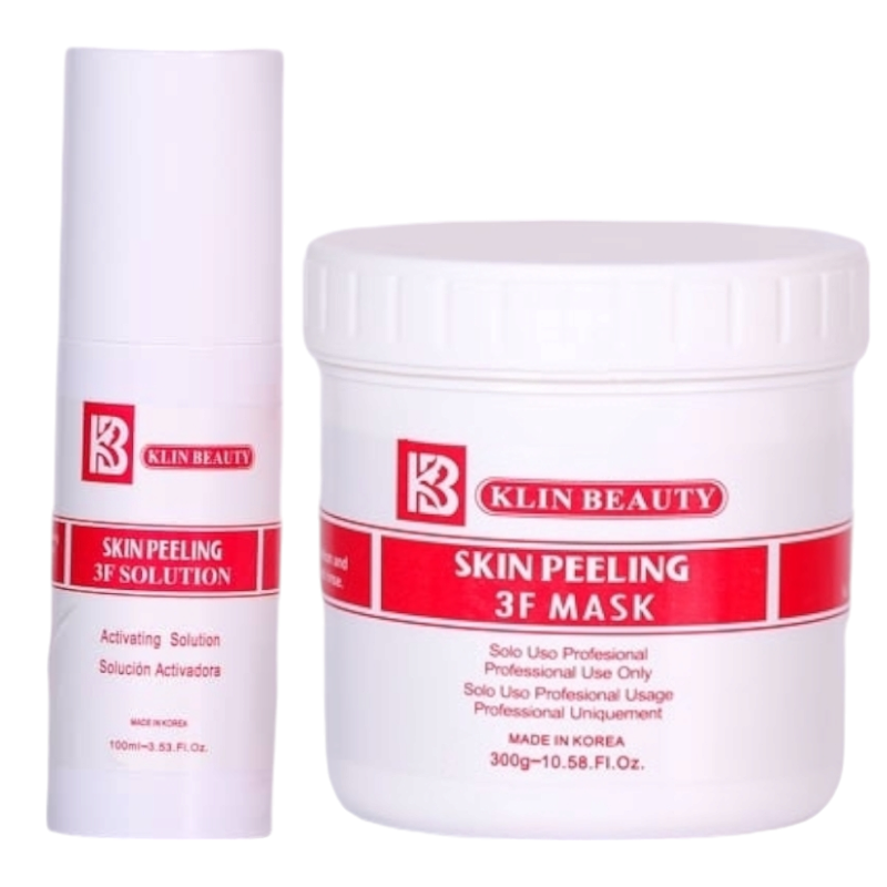 پیلینگ آنزیمی لایه بردار تری اف 3F 300 با اکتیواتور کلین بیوتی