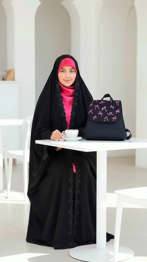 کوله پشتی گلدوزی شده بادست آوا